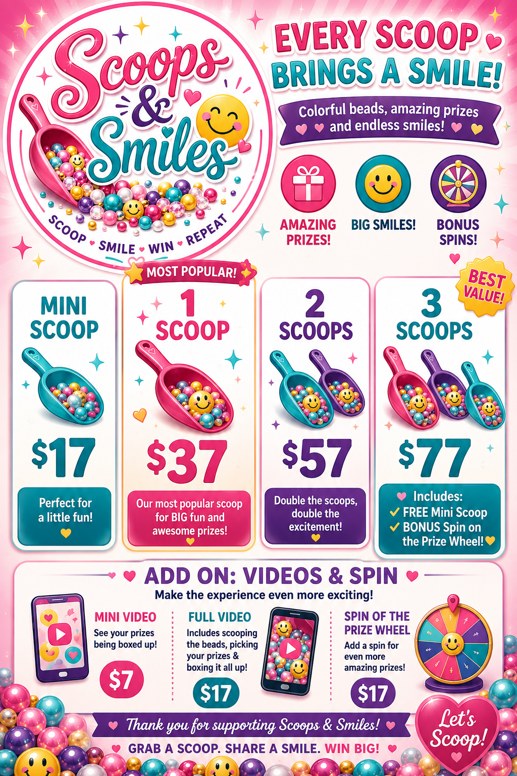 Every Scoop Brings a Smile!