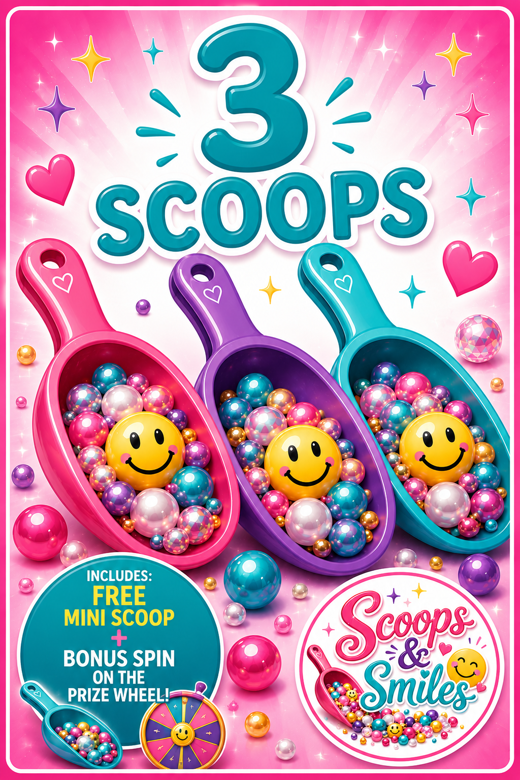 Three Scoops