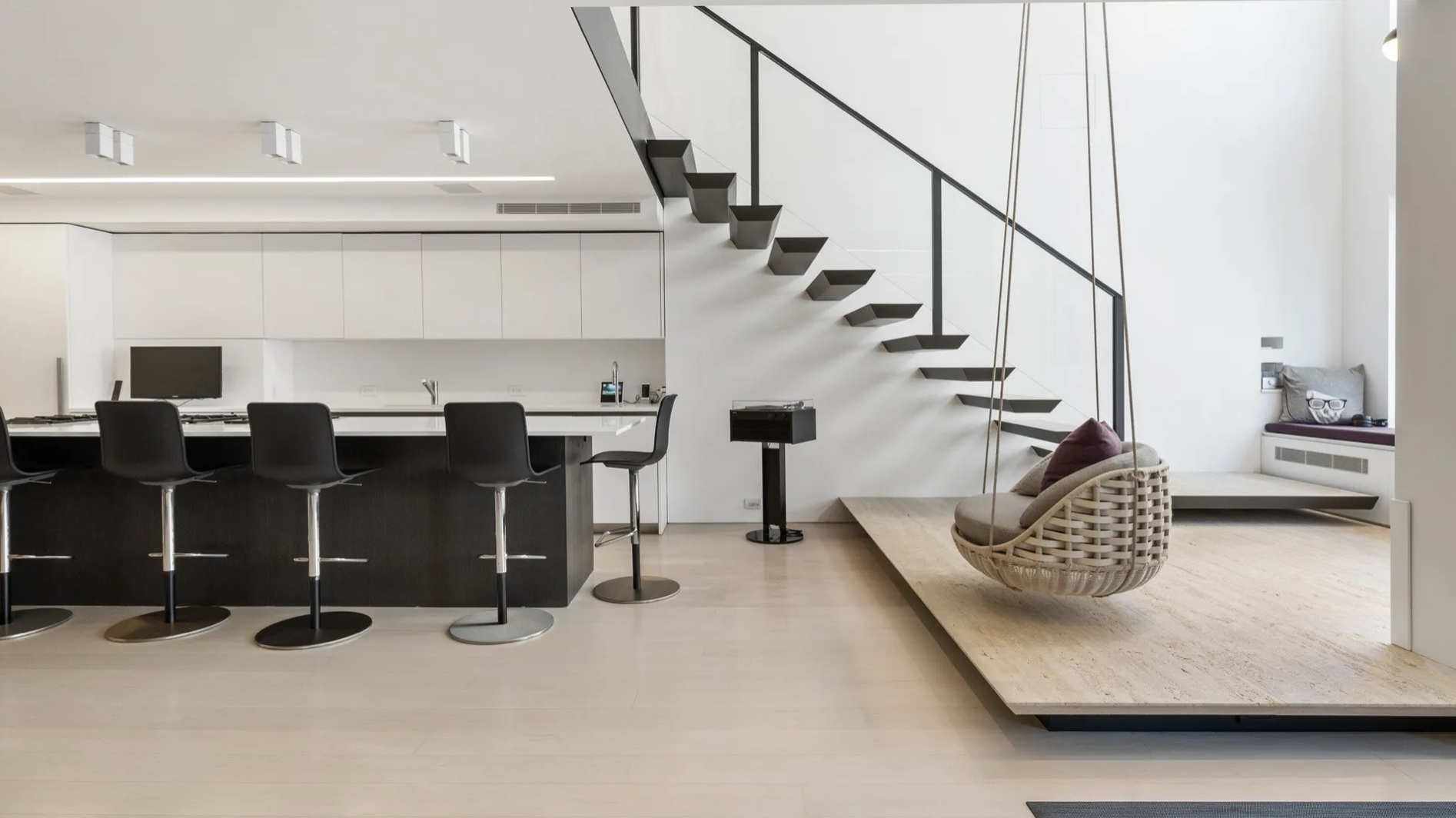 abden media kitchen living