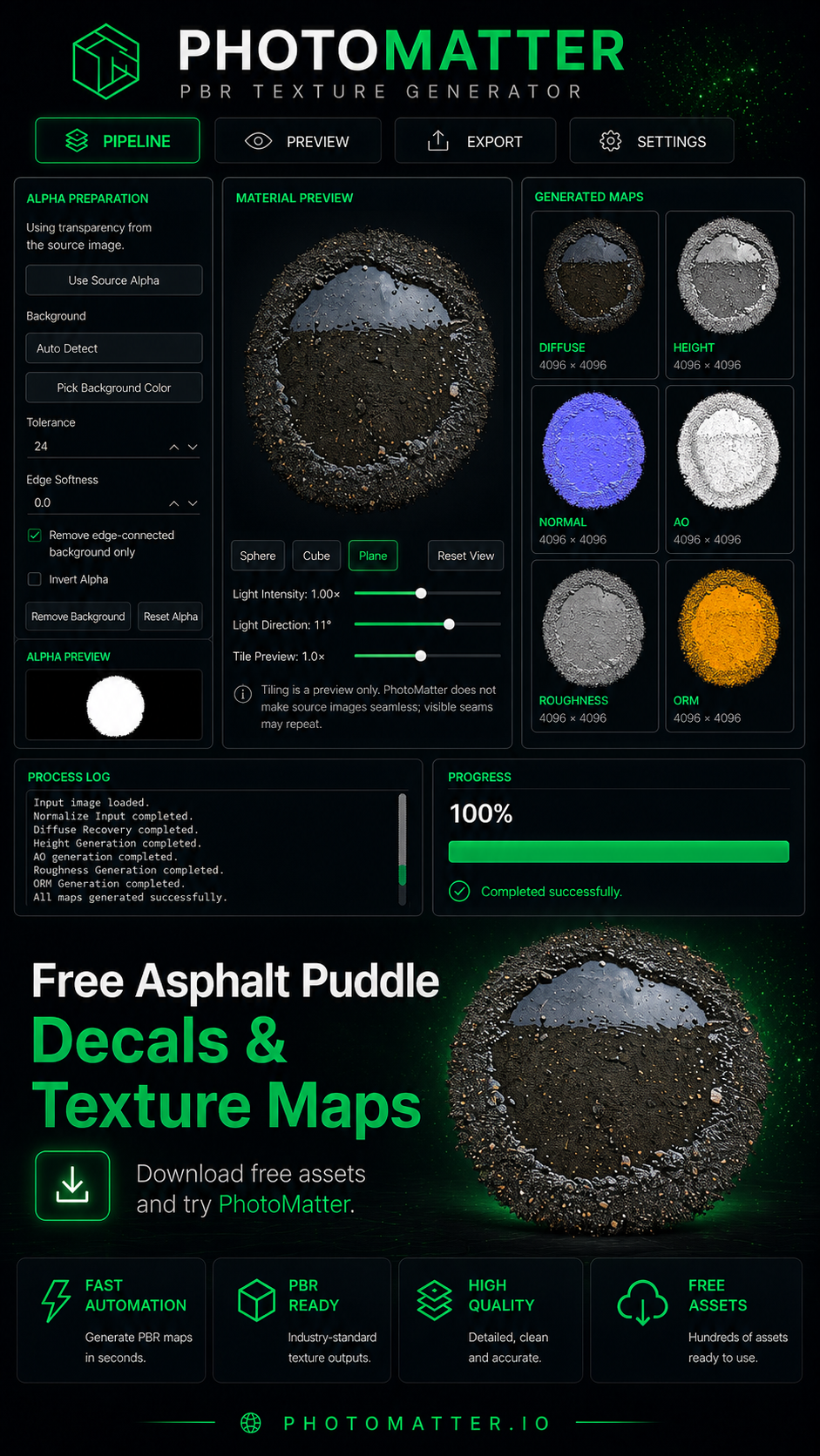 Asphalt_Puddle_Decal_4k_PNG