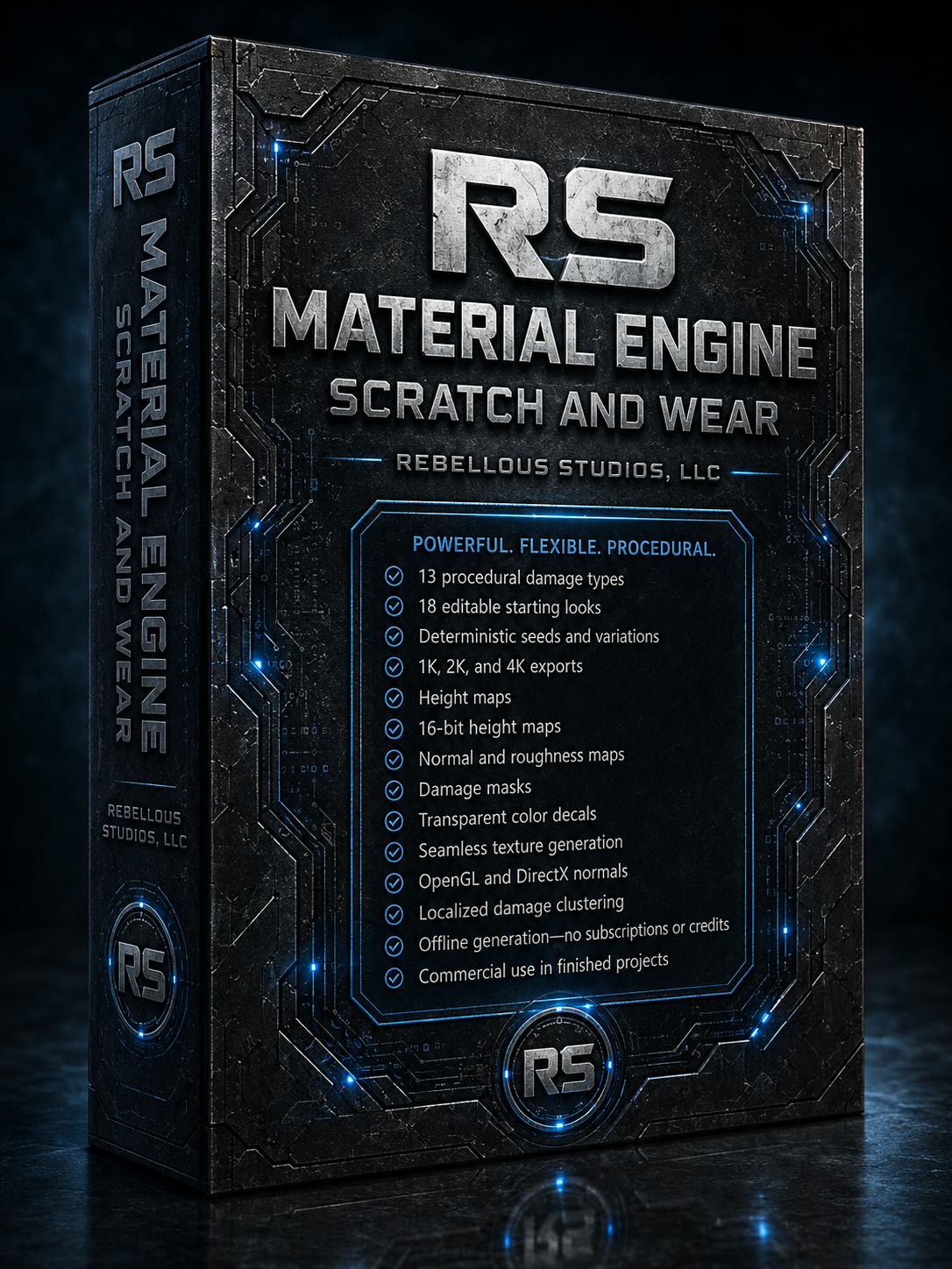 RS Material Engine: Scratch and Wear