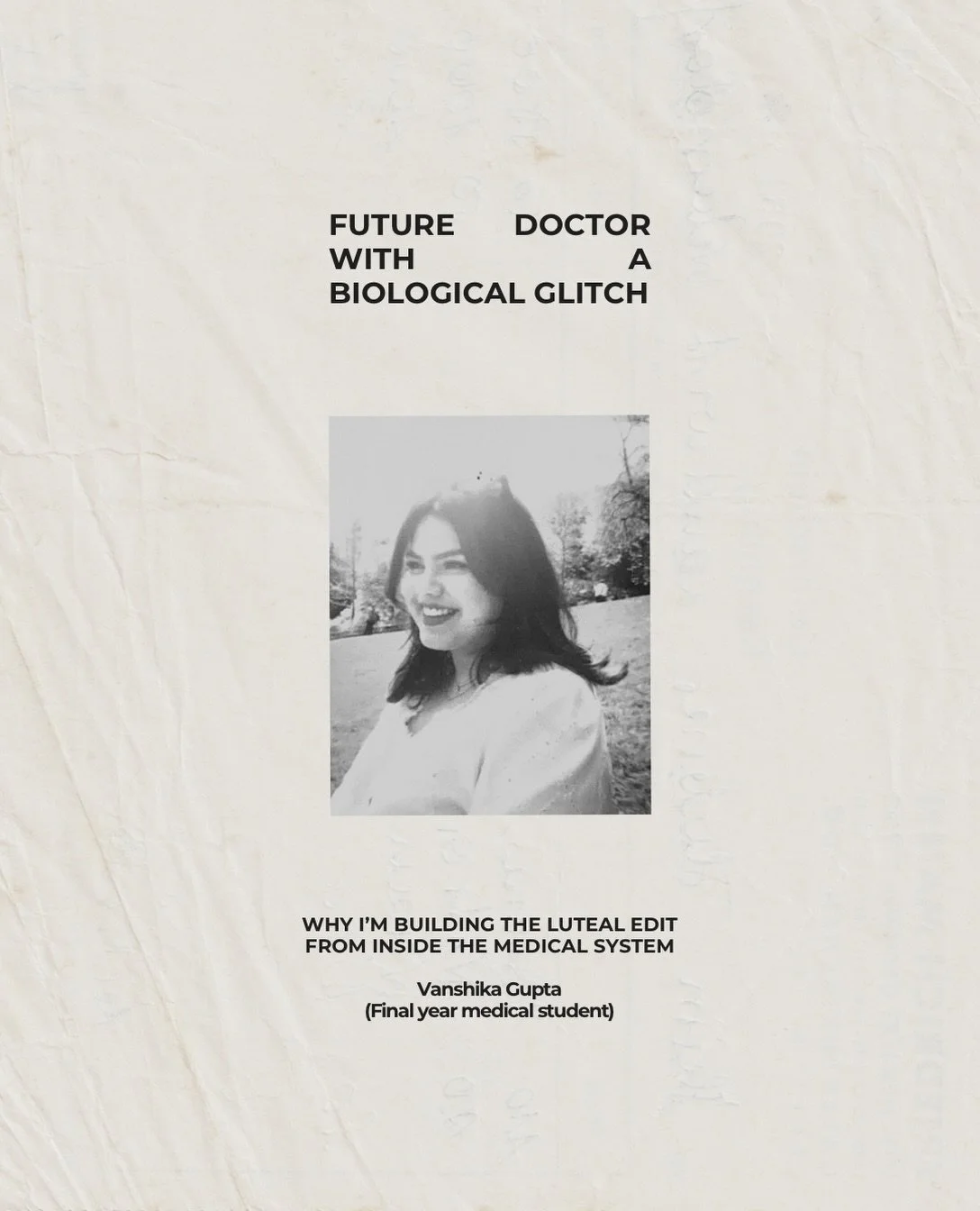 I spent years sitting in medical school lecture halls whilst simultaneously battling a severe, cyclical condition that was mentioned mostly in the footnotes of my own textbooks. 

PMDD is not &ldquo;just bad PMS.&rdquo; It is a profound neurobiologic