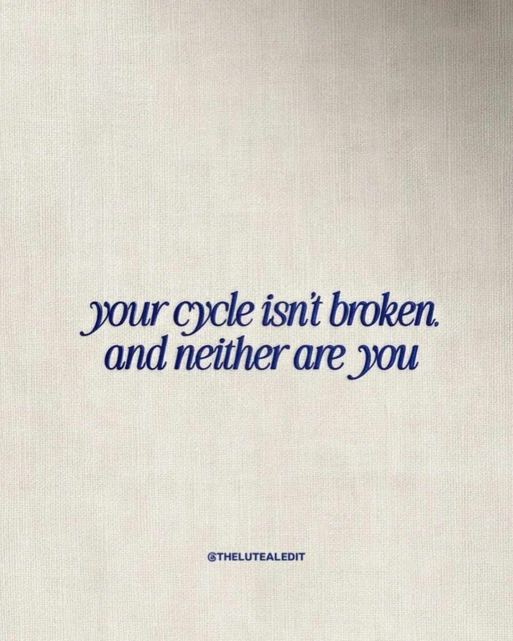 This reminder is for anyone who&rsquo;s ever felt like their body or mind is working against them. 

You are not less. You are not faulty. You are whole even on days that feel empty. 

&mdash;&mdash;&mdash;
PMDD , PMS , menstrual health , hormone hea