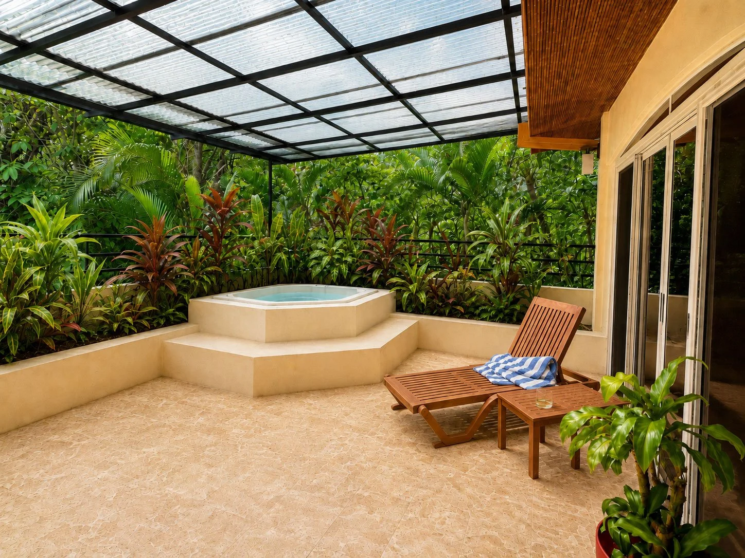 Pacific Penthouse hot tub