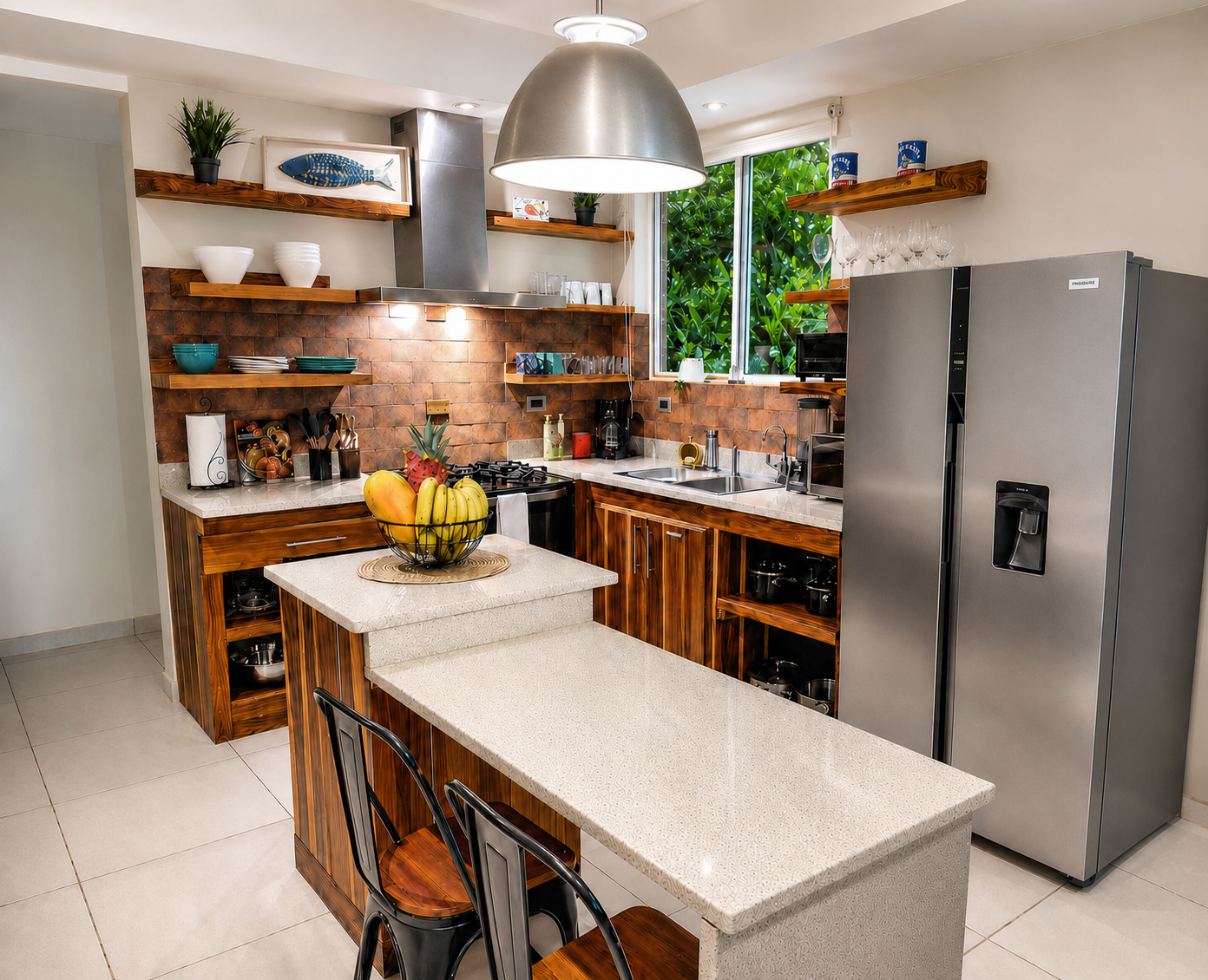 Fully fitted kitchen