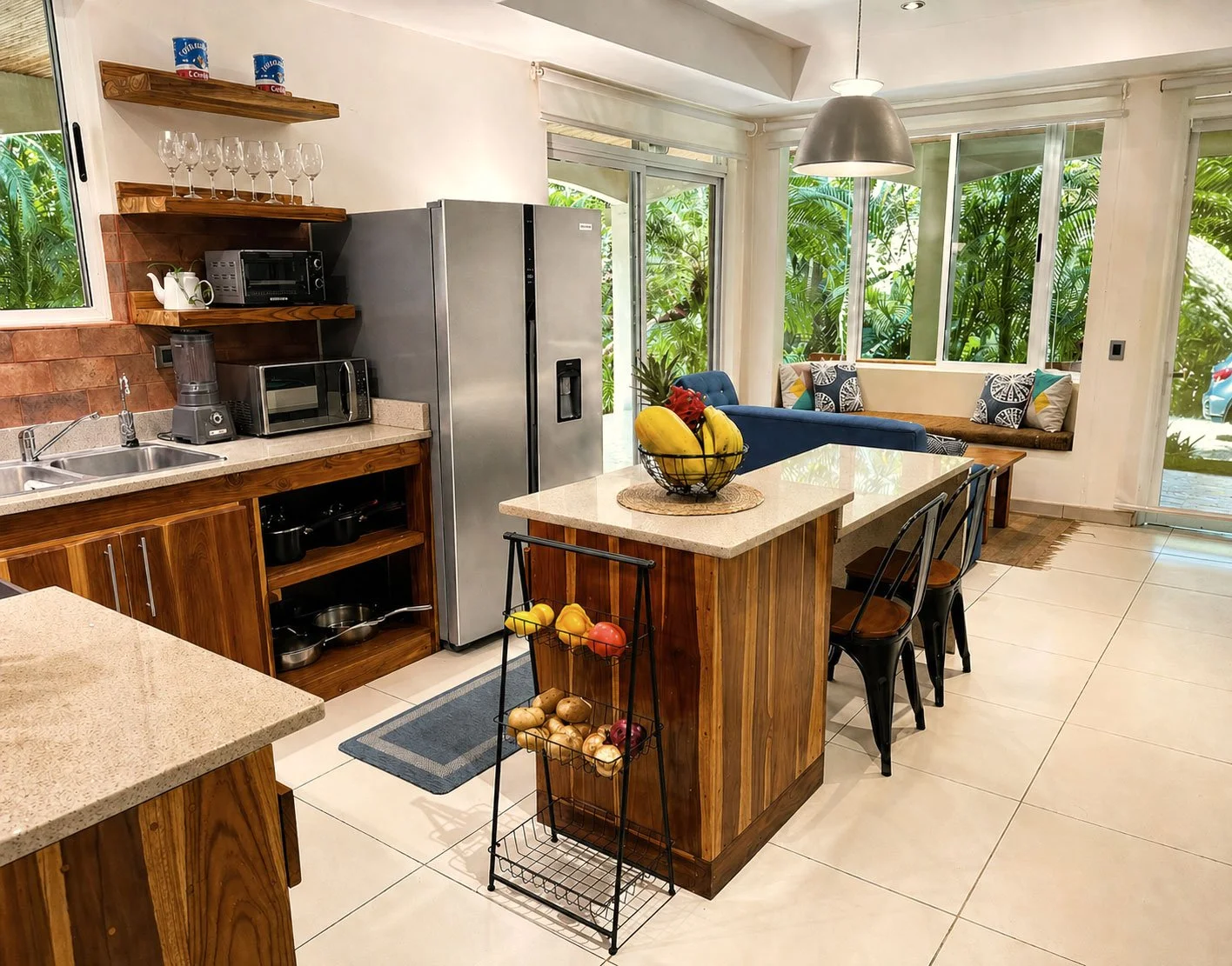 Kitchen and nook