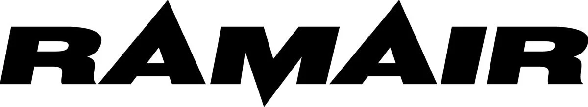 Black and white logo with the word 'RAMAR' in bold, stylized font.
