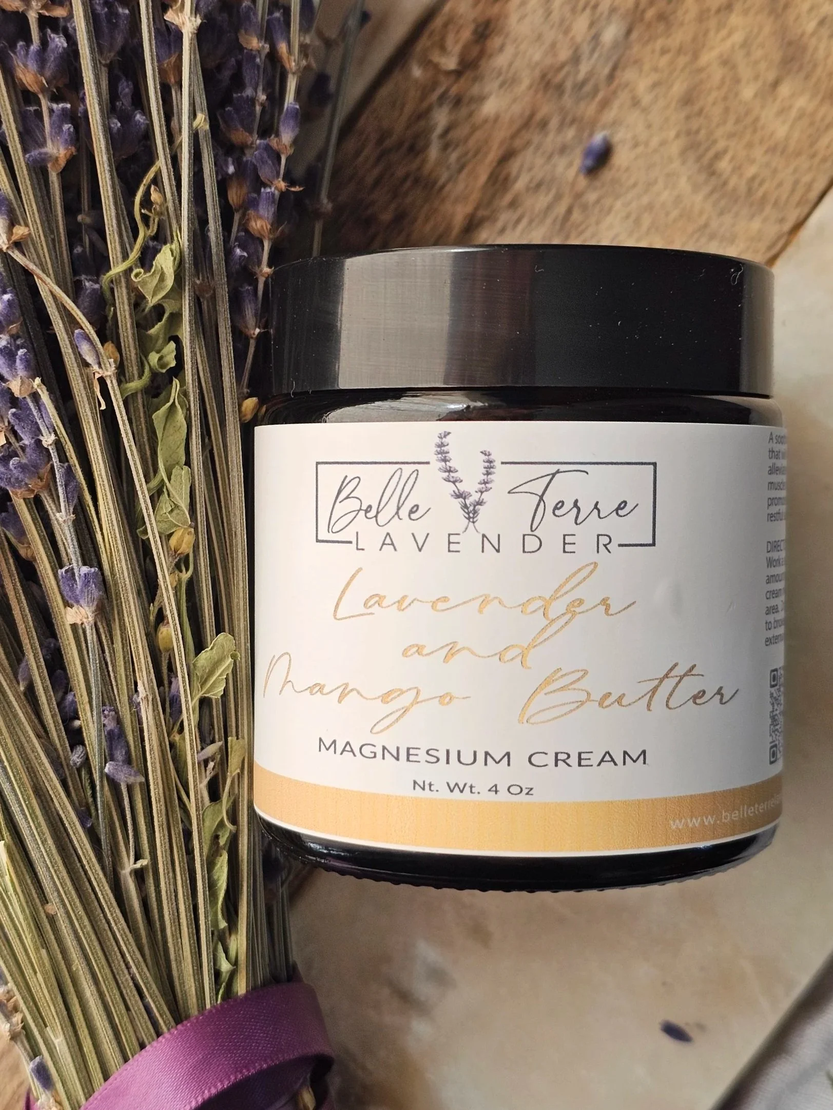 Lavender and Mango Butter Magnesium Cream