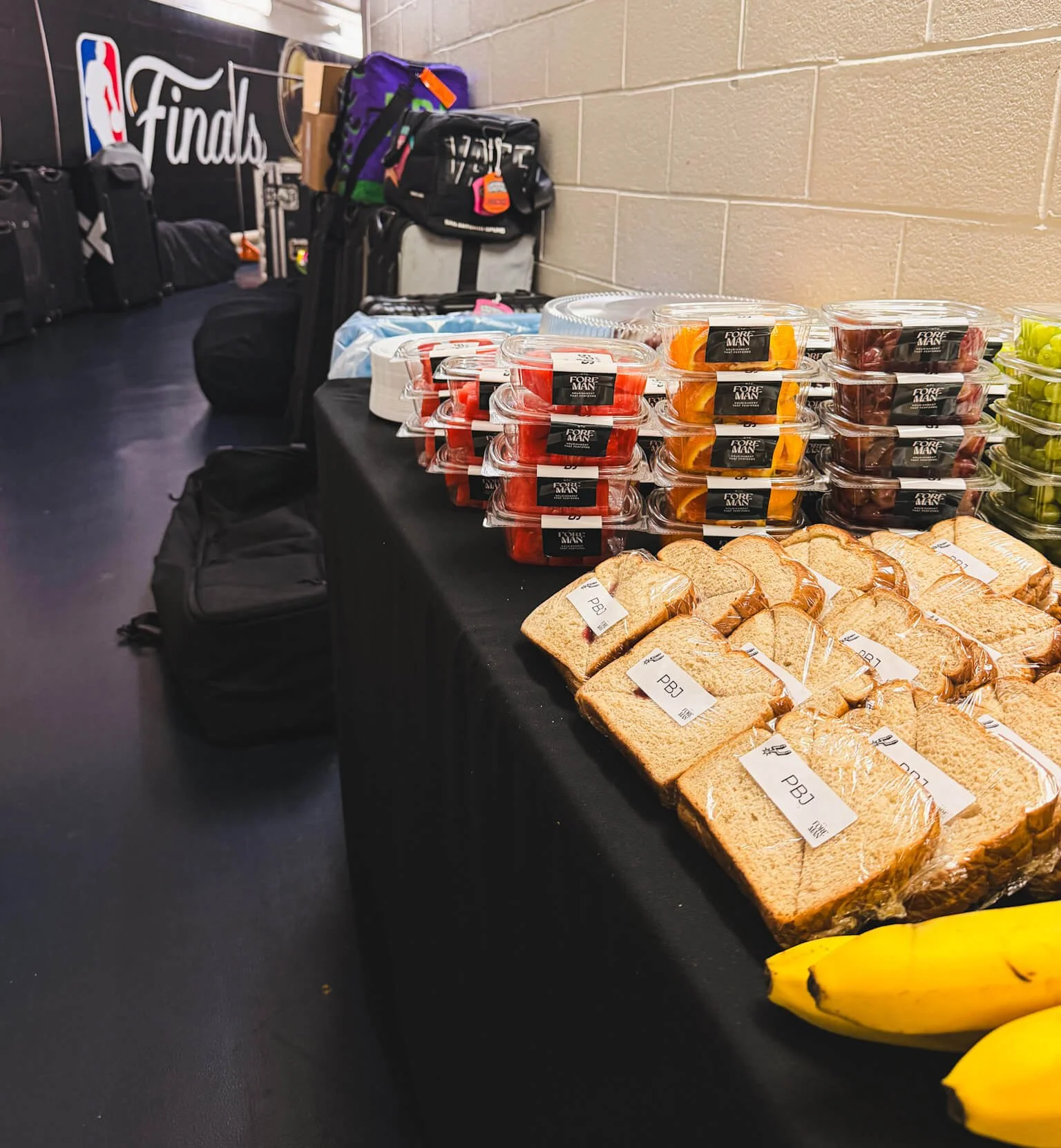 Foreman Athletic Catering NYC New York City Food in Stadium