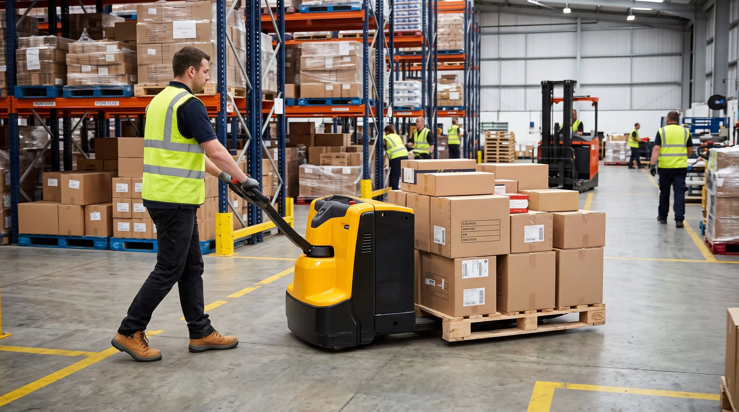 Electric Pedestrian Pallet Trucks