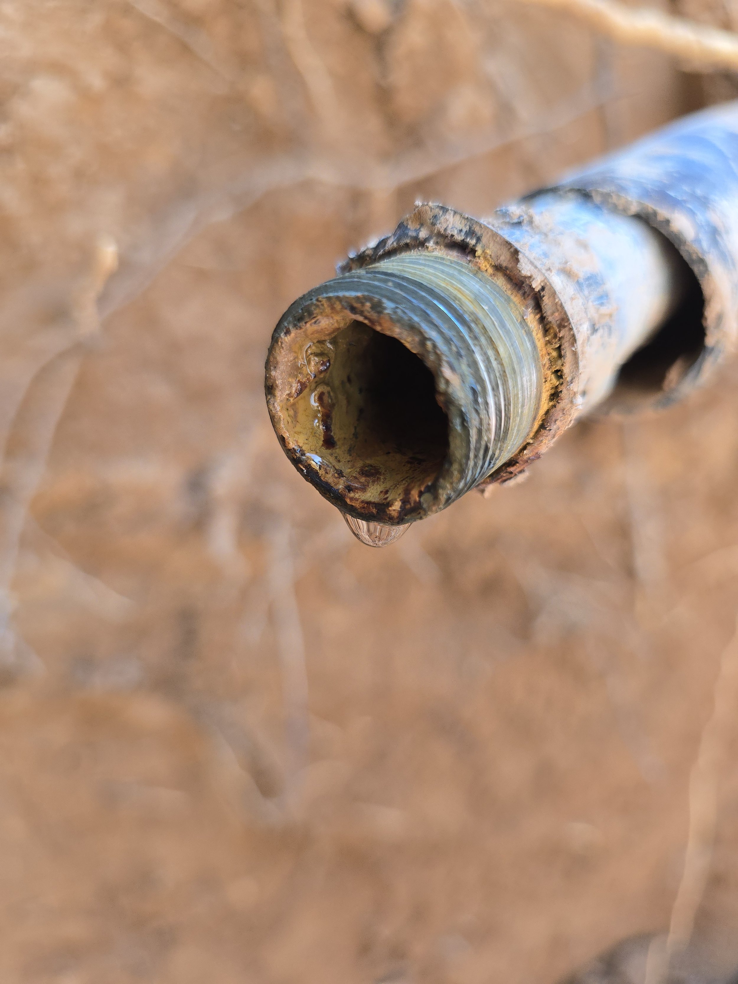 What does your drinking water flow thru on the way to your house?