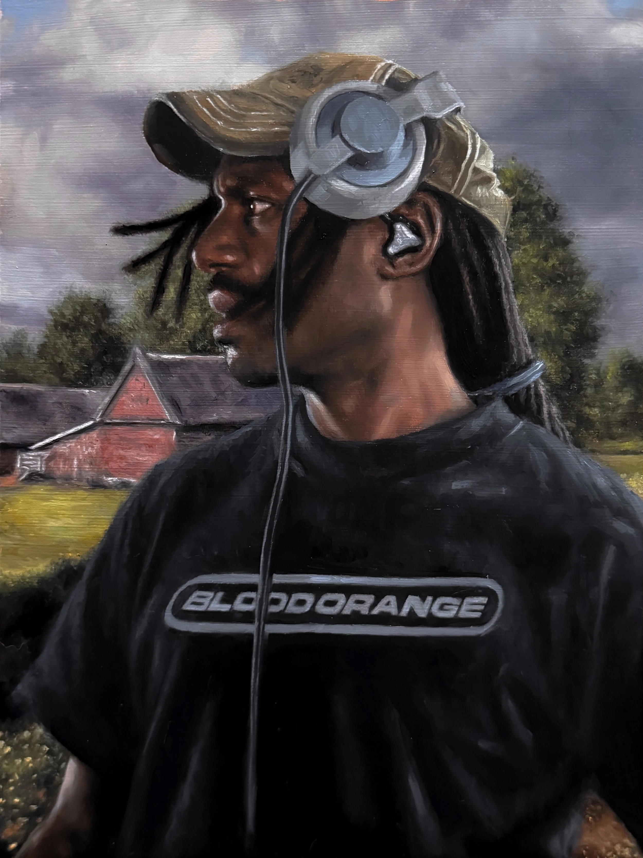 "Blood Orange", Oil on Panel, 8"x10"
