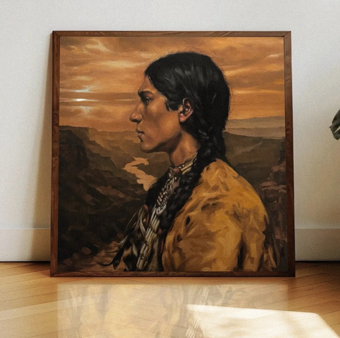 The River's Guardian Canvas Print