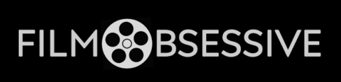 Logo with the words 'Film Obsessive' and a film reel graphic replacing the letter 'O'.