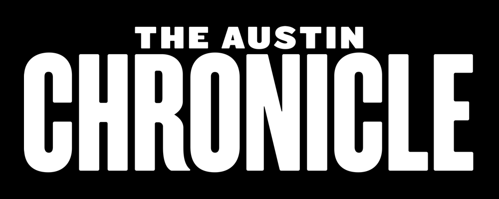 Black background with white text that reads "The Austin Chronicle."
