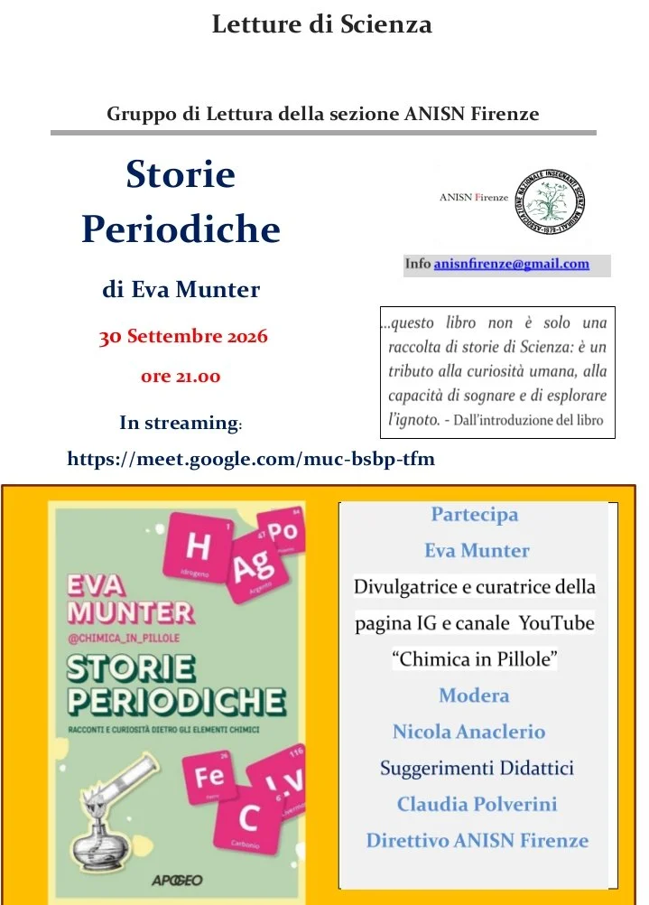 Letture di scienza: Storie Periodiche di Eva Munter