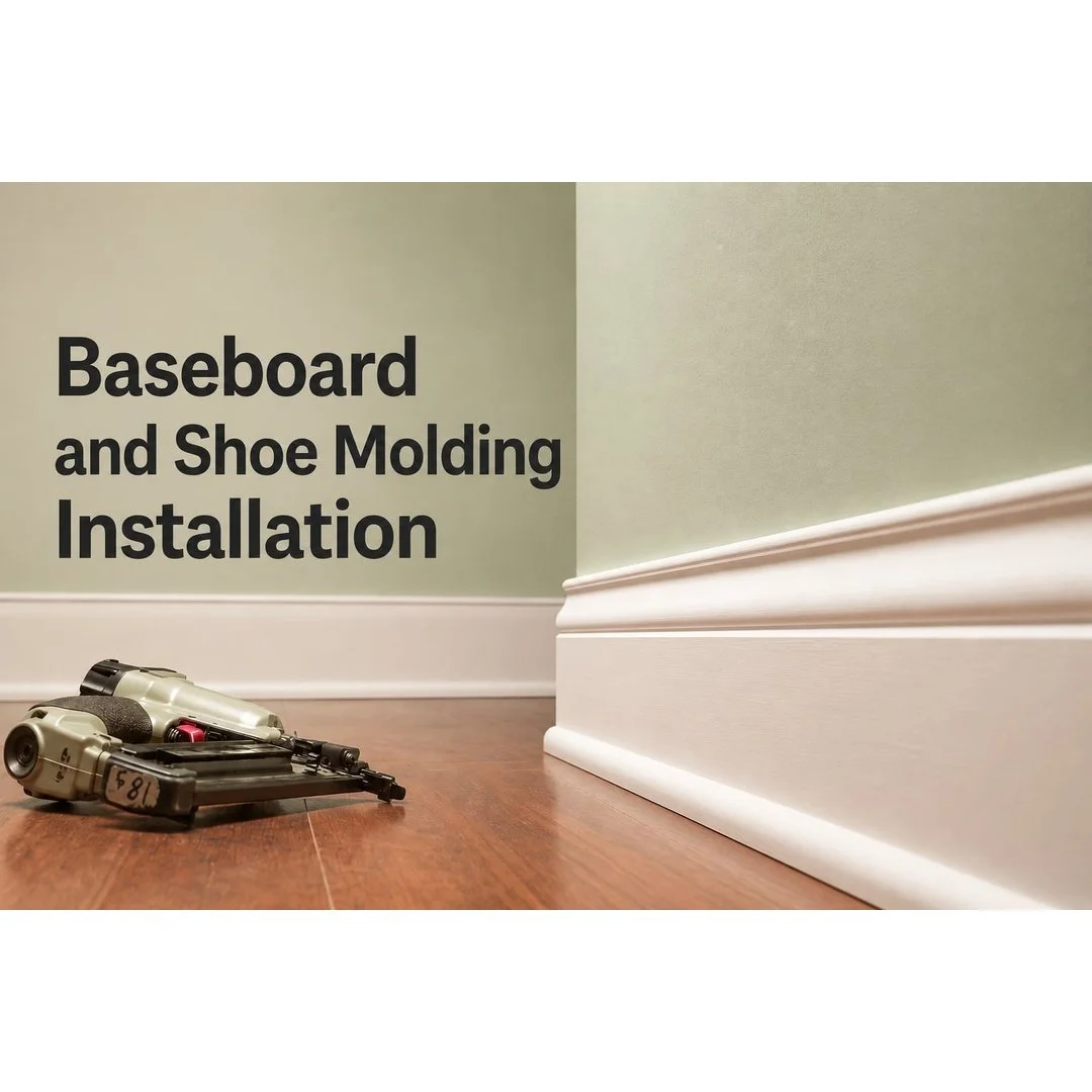 Baseboard & Shoe Molding Installation