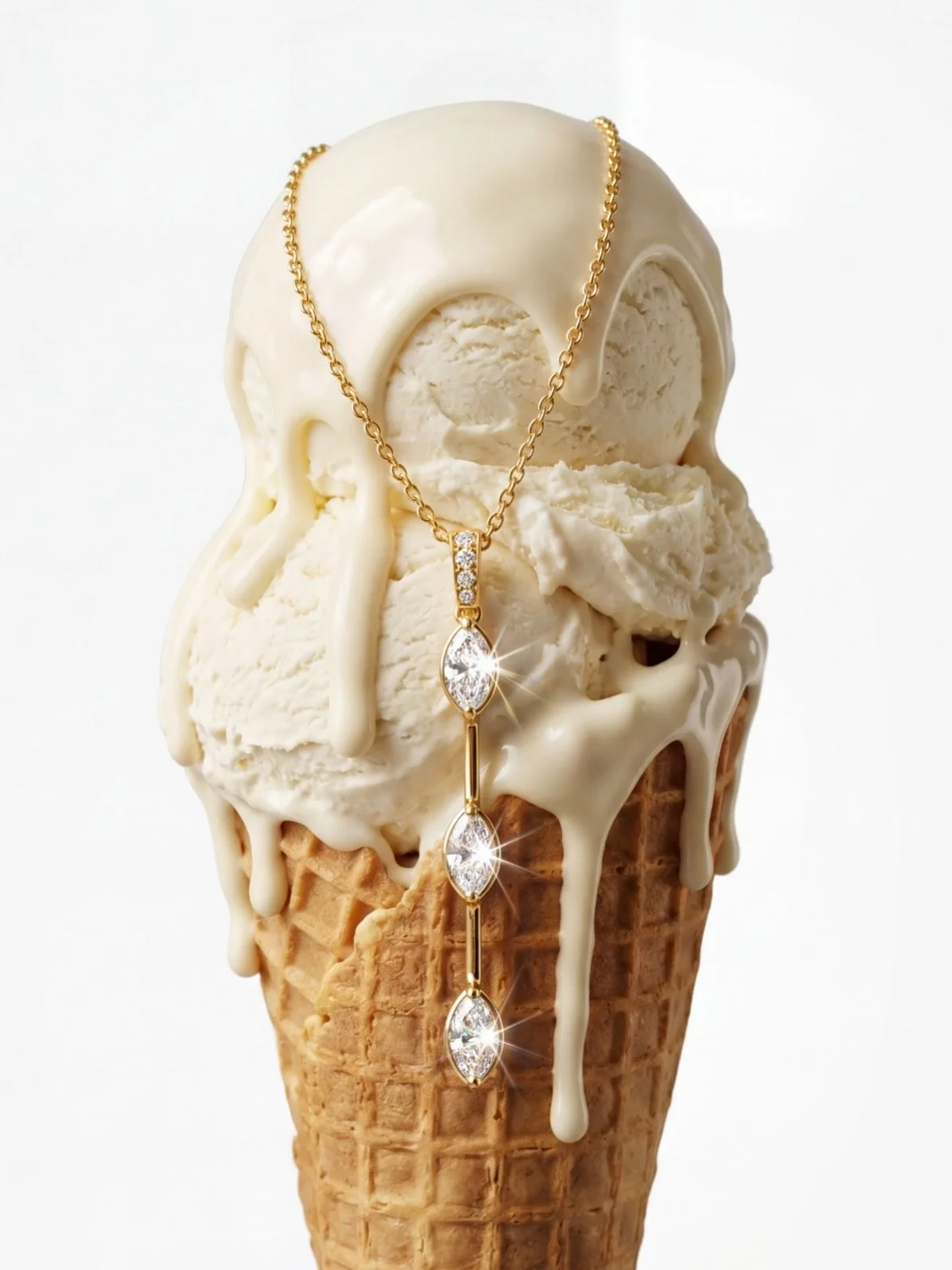 Serving diamonds &agrave; la summer. 🍦