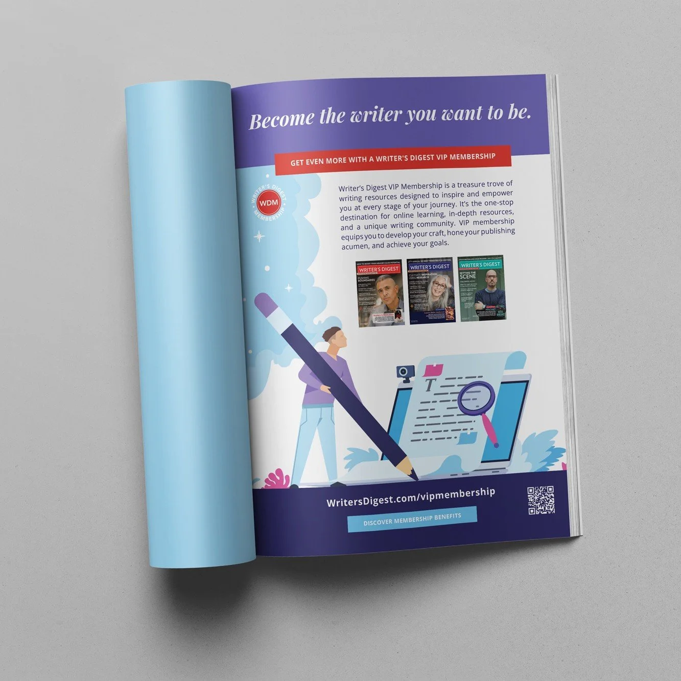 WD VIP Membership Print Ad