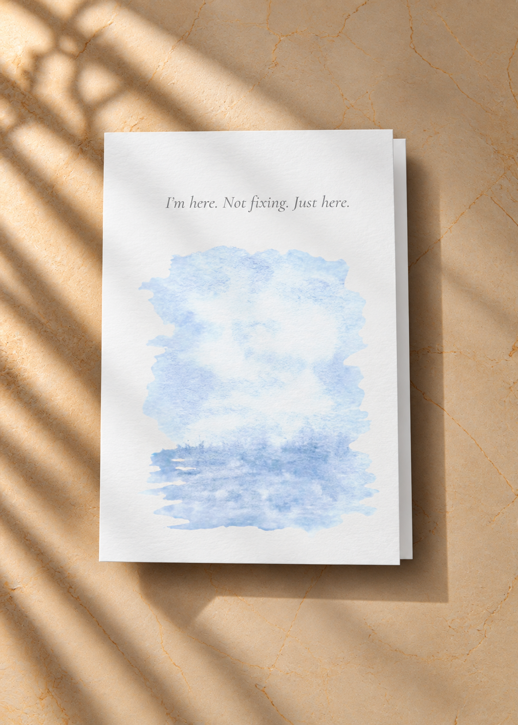 No. V — Here