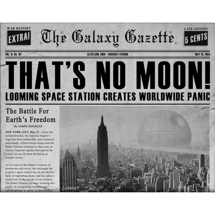 That's No Moon - Galaxy Gazette - BW- Icon.jpg