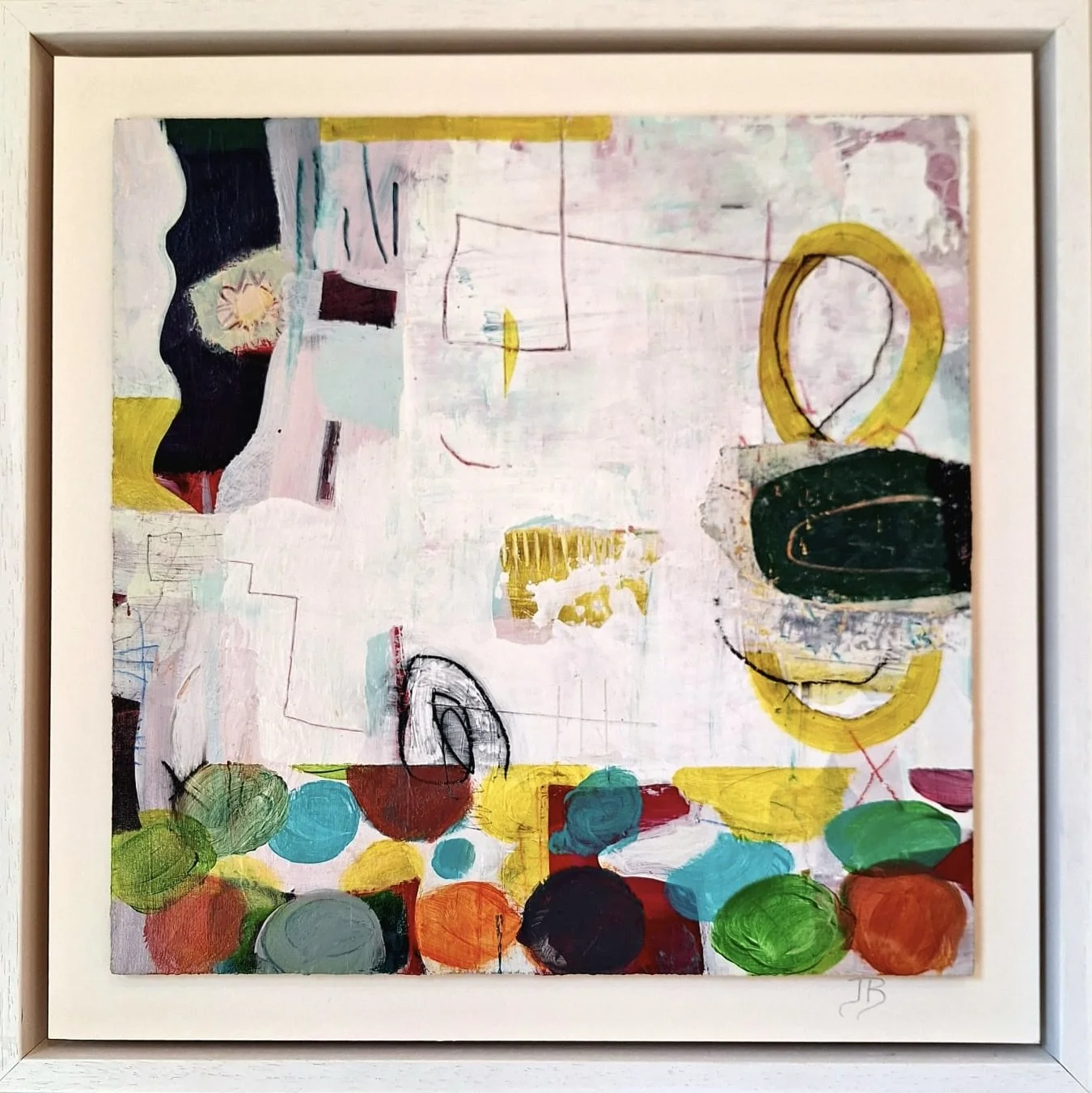 Liberation | Mixed Media on Board | Framed | 39 x 39 | £625