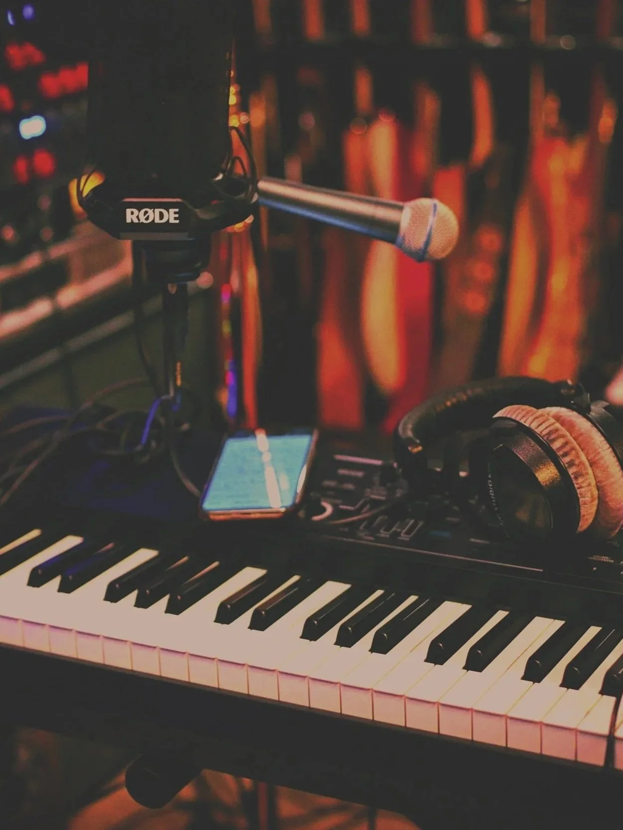 Music production and creative work