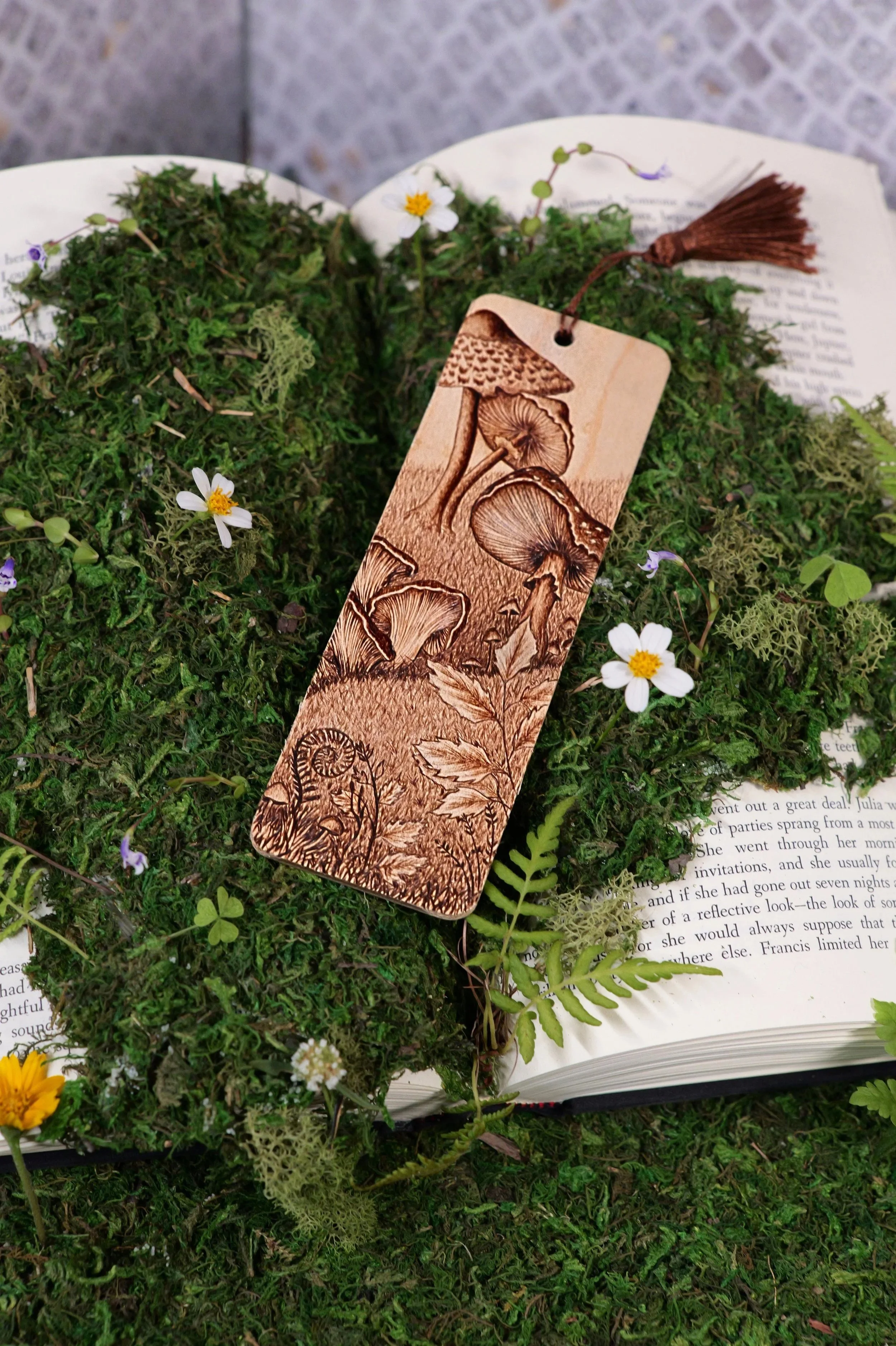 Spores and Stems Bookmark