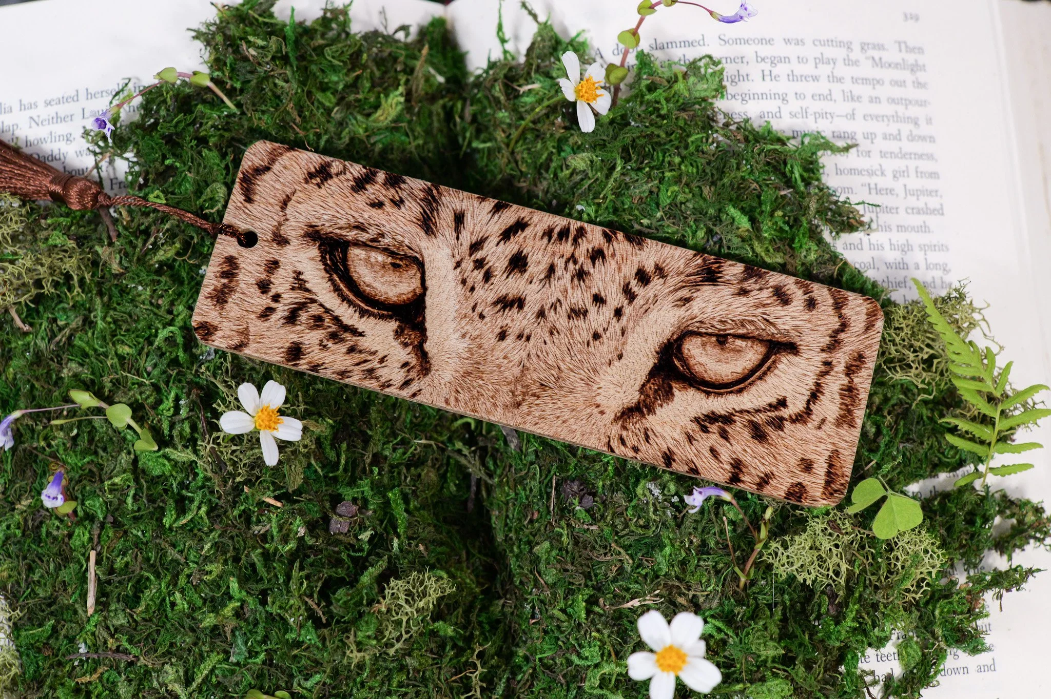Jaguar Eyes Bookmark