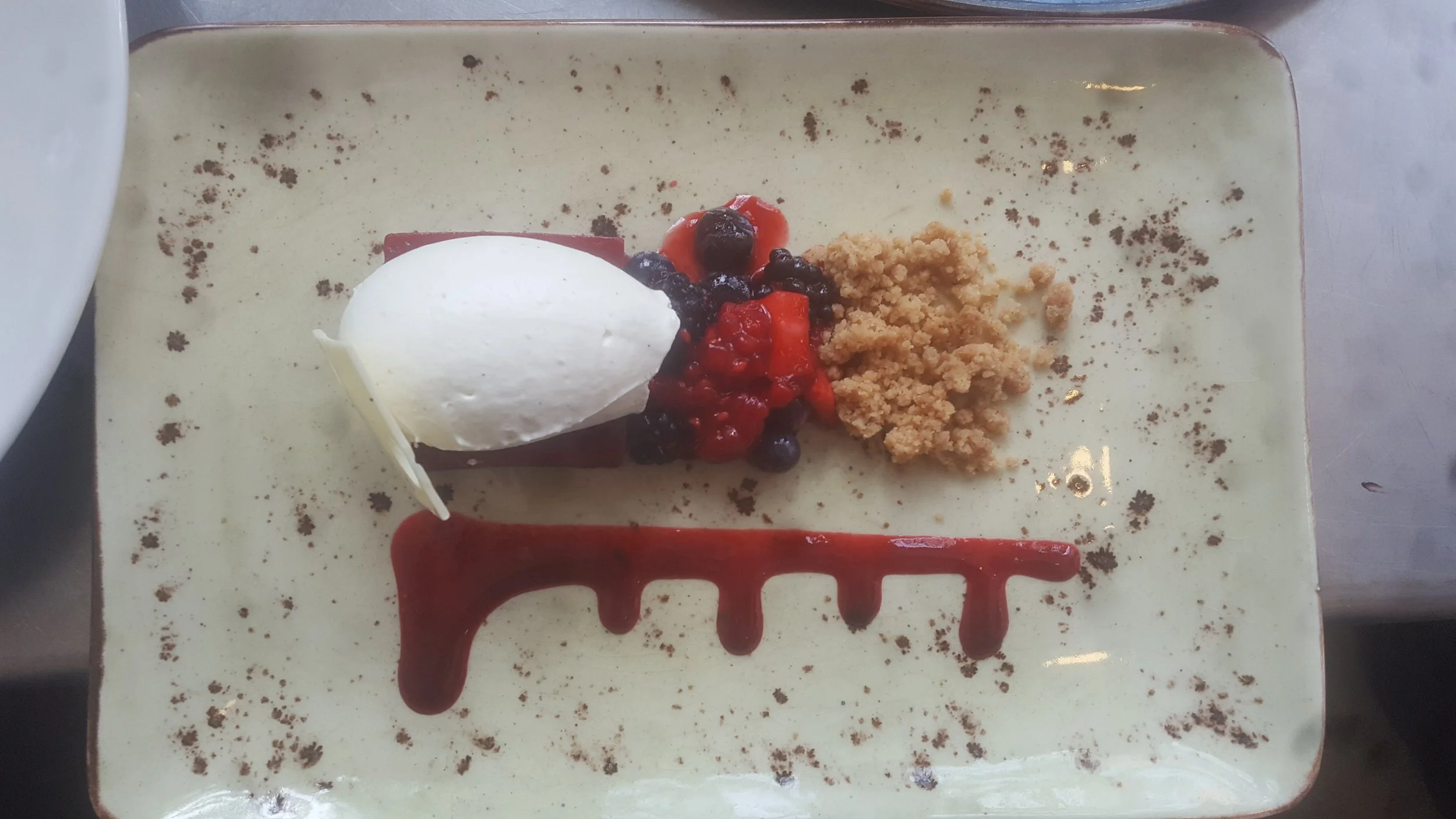 spoiled cheesecake