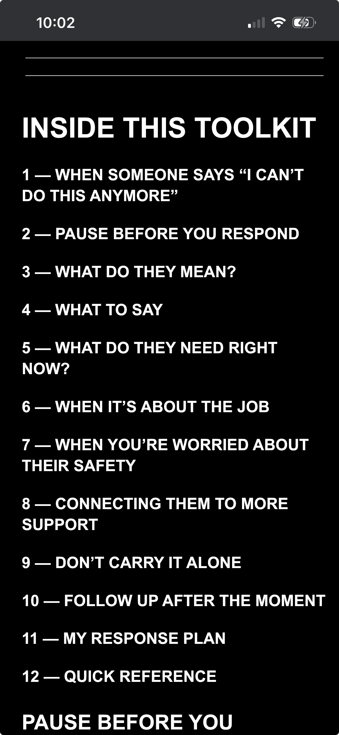 When It Feels Like Too Much: A Support Toolkit for School Staff