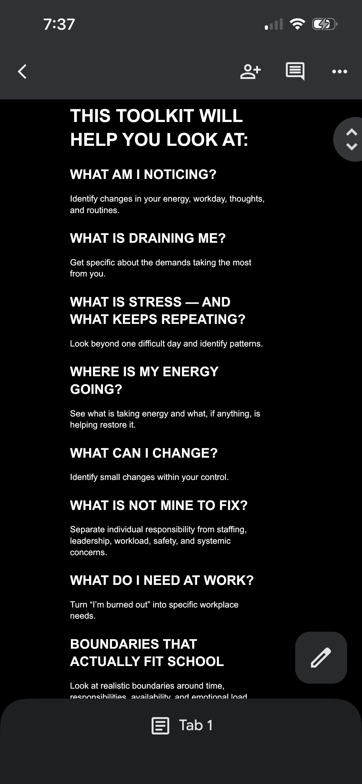 The Weight of the Work: A School Staff Burnout Toolkit
