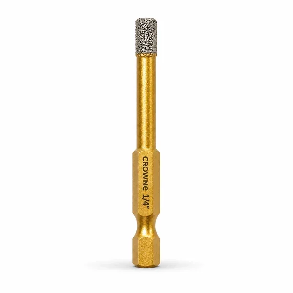 Crowne Tools 6mm (1/4") Diamond Drill Bit "Needle D's"