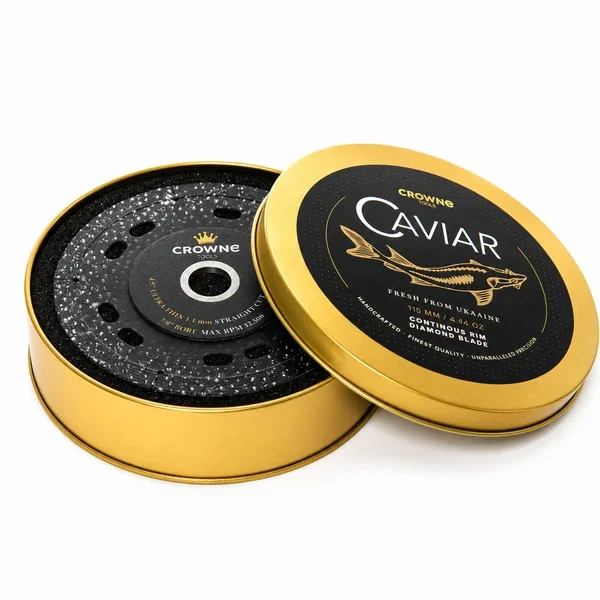 Crowne Tools Caviar 4.5" - Ultra-Premium Grinder Blade