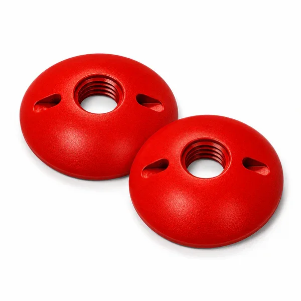Crowne Tools Plastic Grinder Nip Nut (2-Pack)