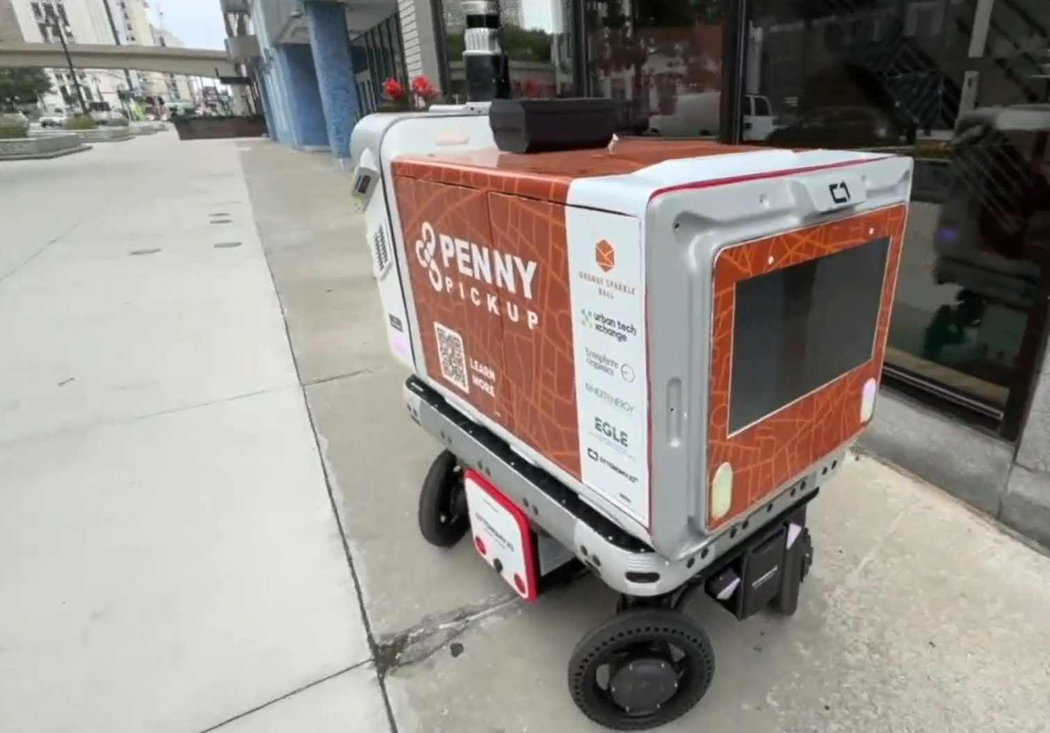 Penny Pickup Robot in Detroit