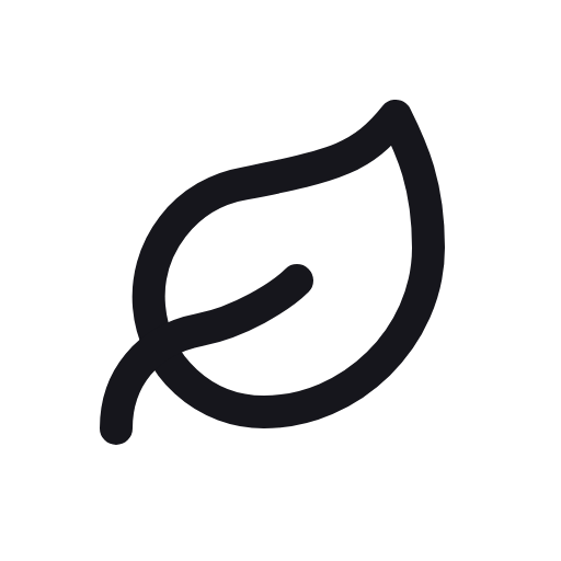 Icon of a leaf