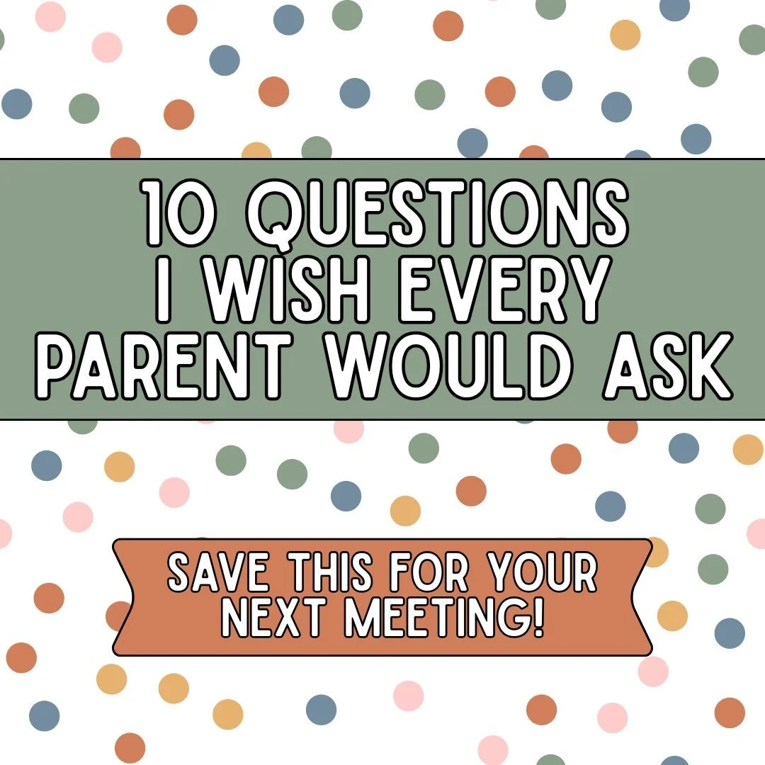 When you walk into an IEP meeting, it&rsquo;s easy to focus on the goals, services, and paperwork. But sometimes the most important part of the conversation starts with the right questions.
These are the questions I wish every parent knew to ask&mdas