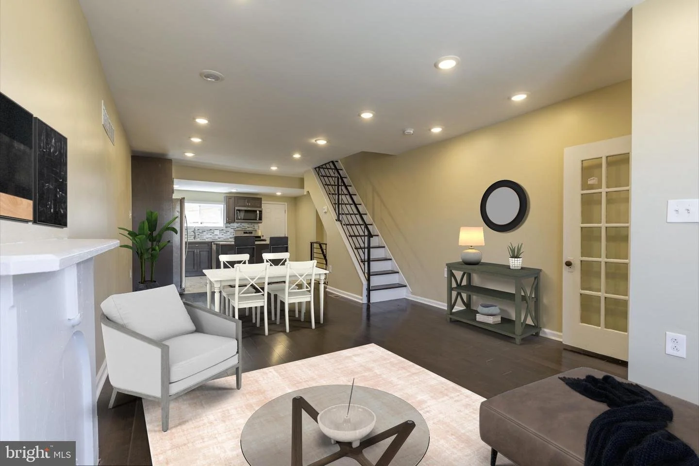 2508 Stewart 19121 - Open Concept Living Room