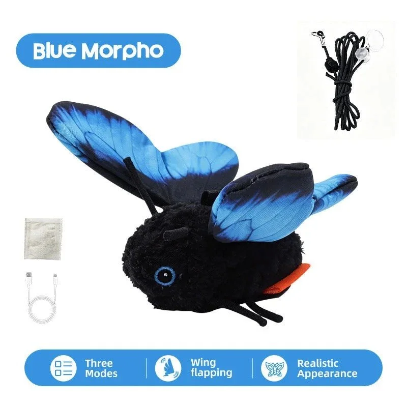 Smart Sensing Butterfly Cat Toy