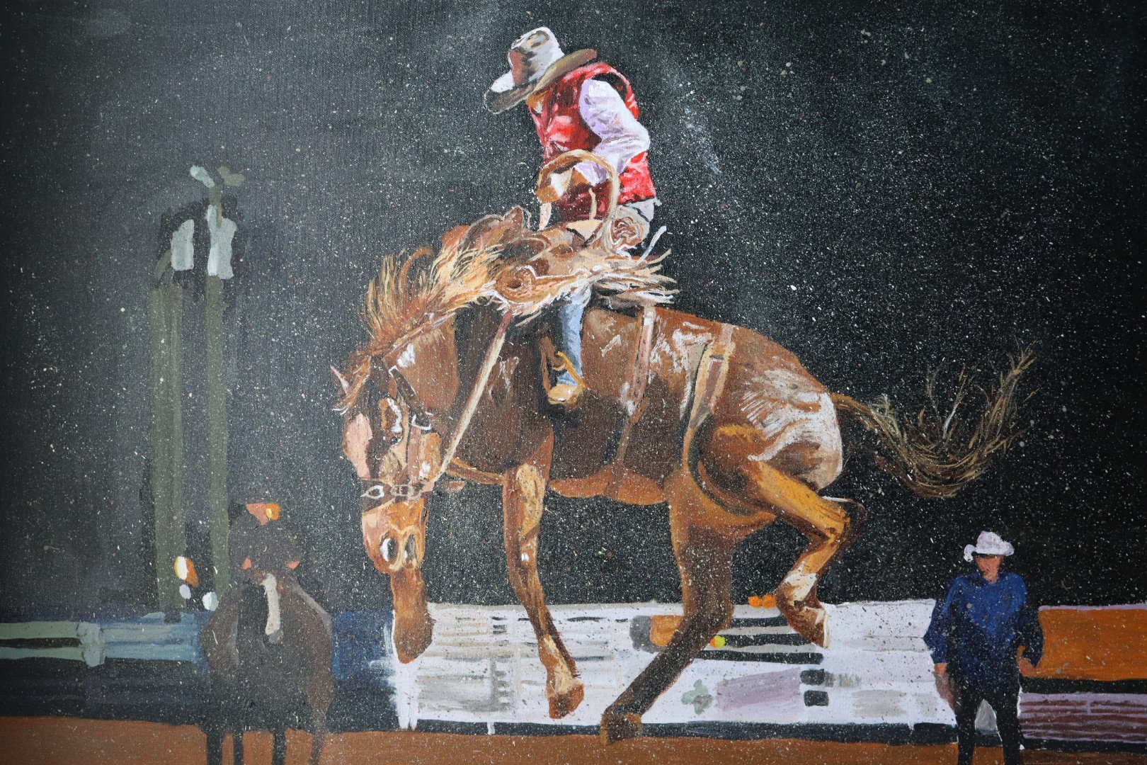 "8 Seconds"
24x36"