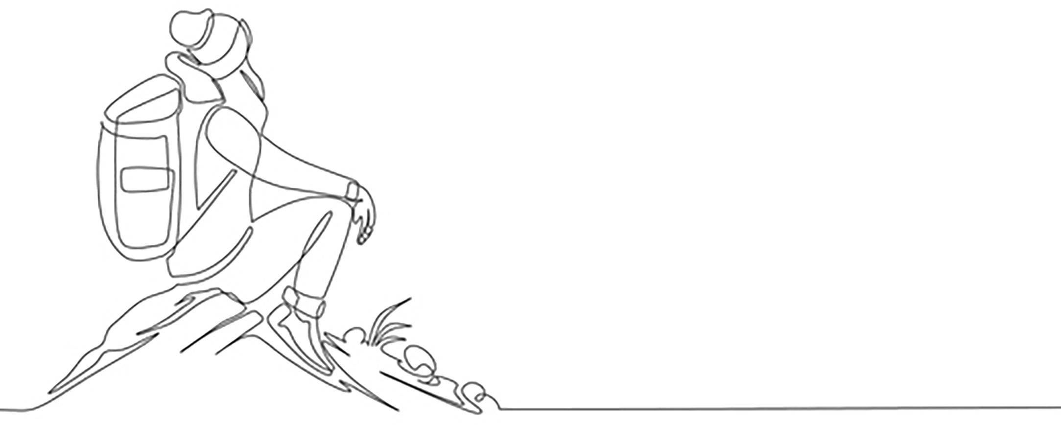 Line drawing of a foot with a high heel shoe, showing the silhouette.