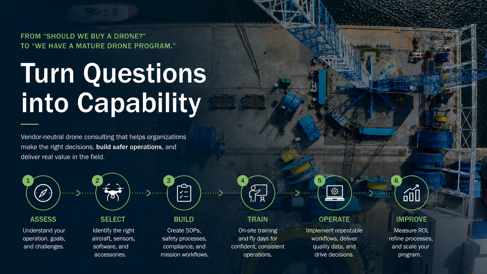 vendor neutral drone consulting