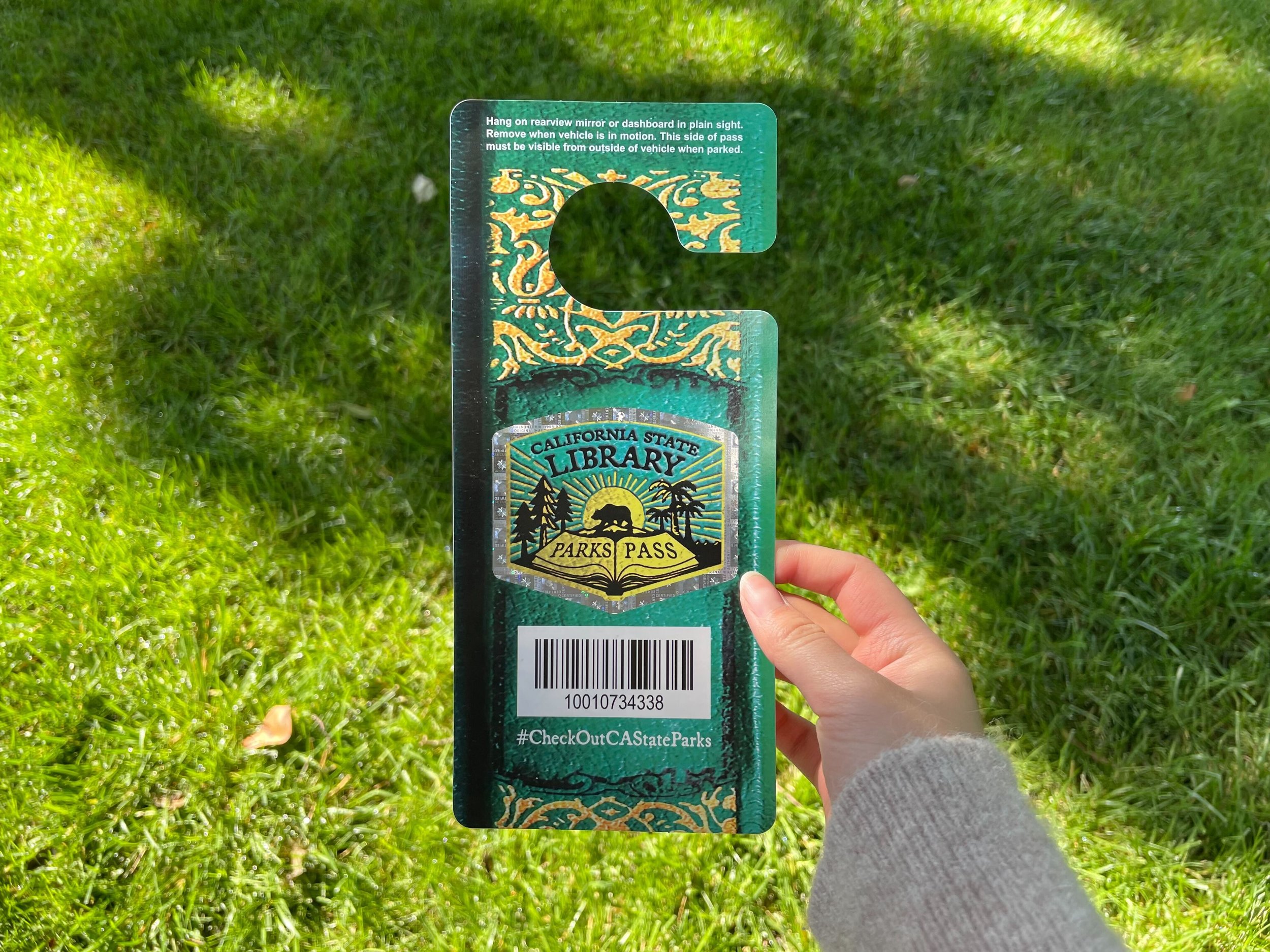 California State Library Parks Pass