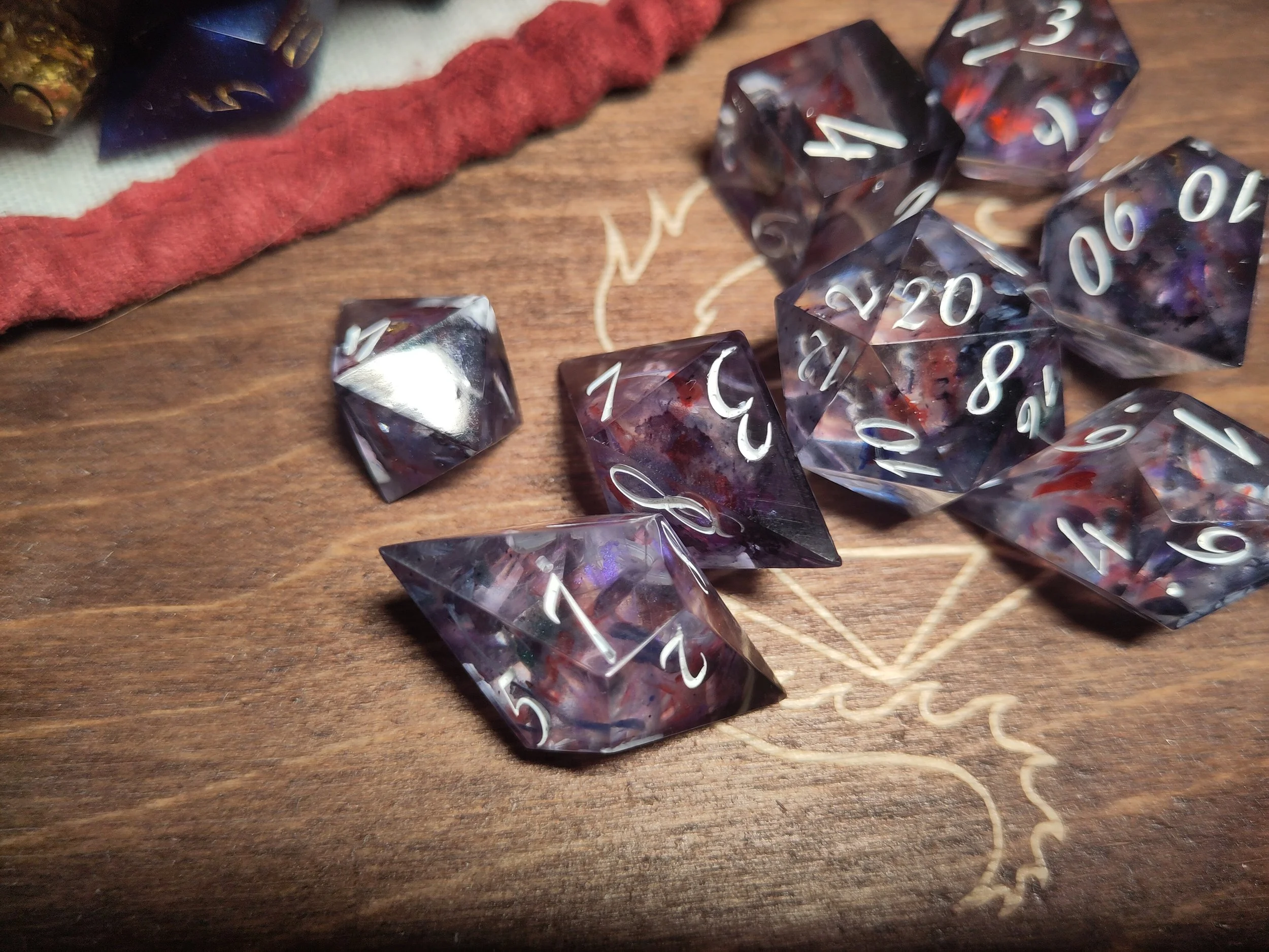 Resin Shard Dice