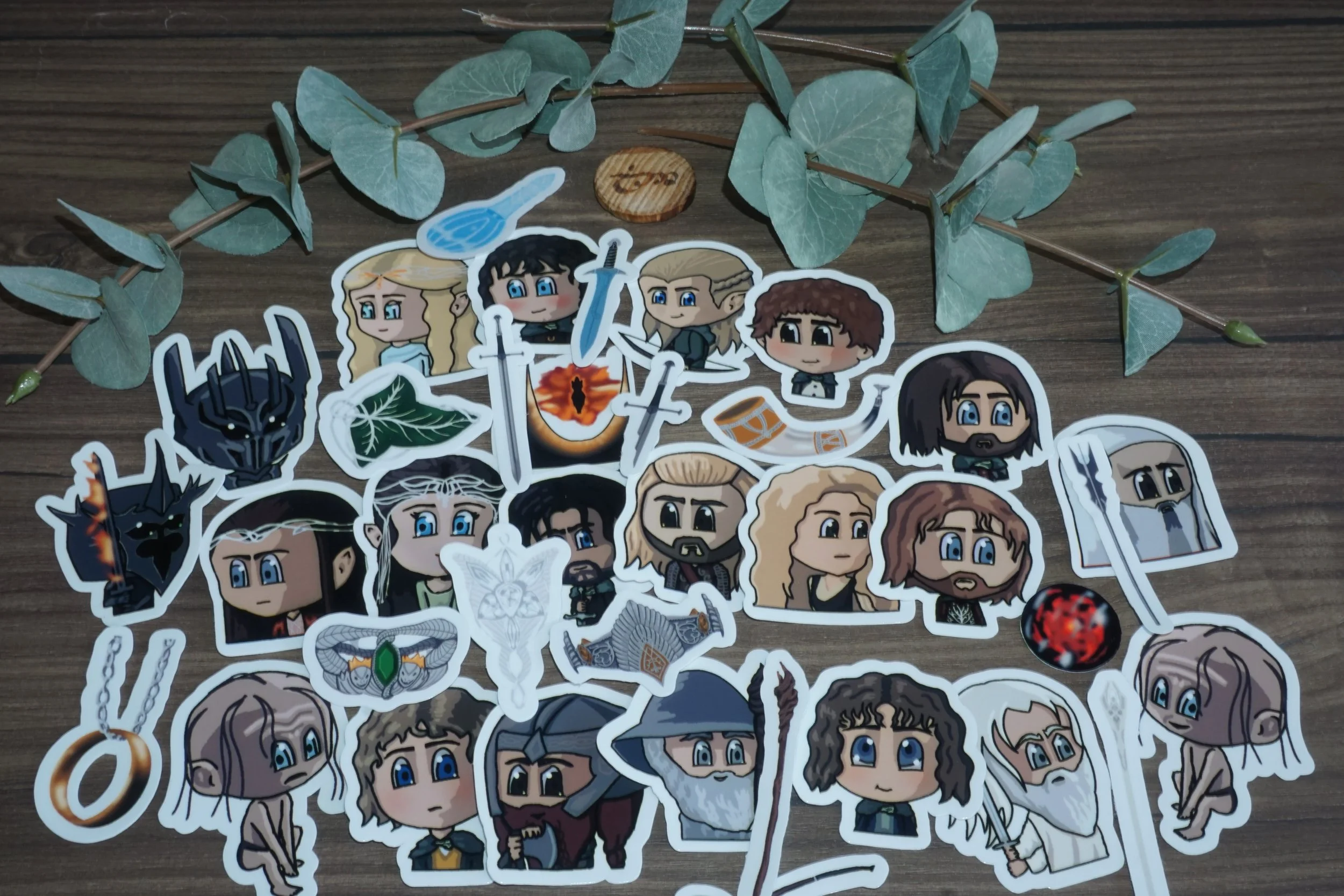 the Lord of the Rings Sticker Packs