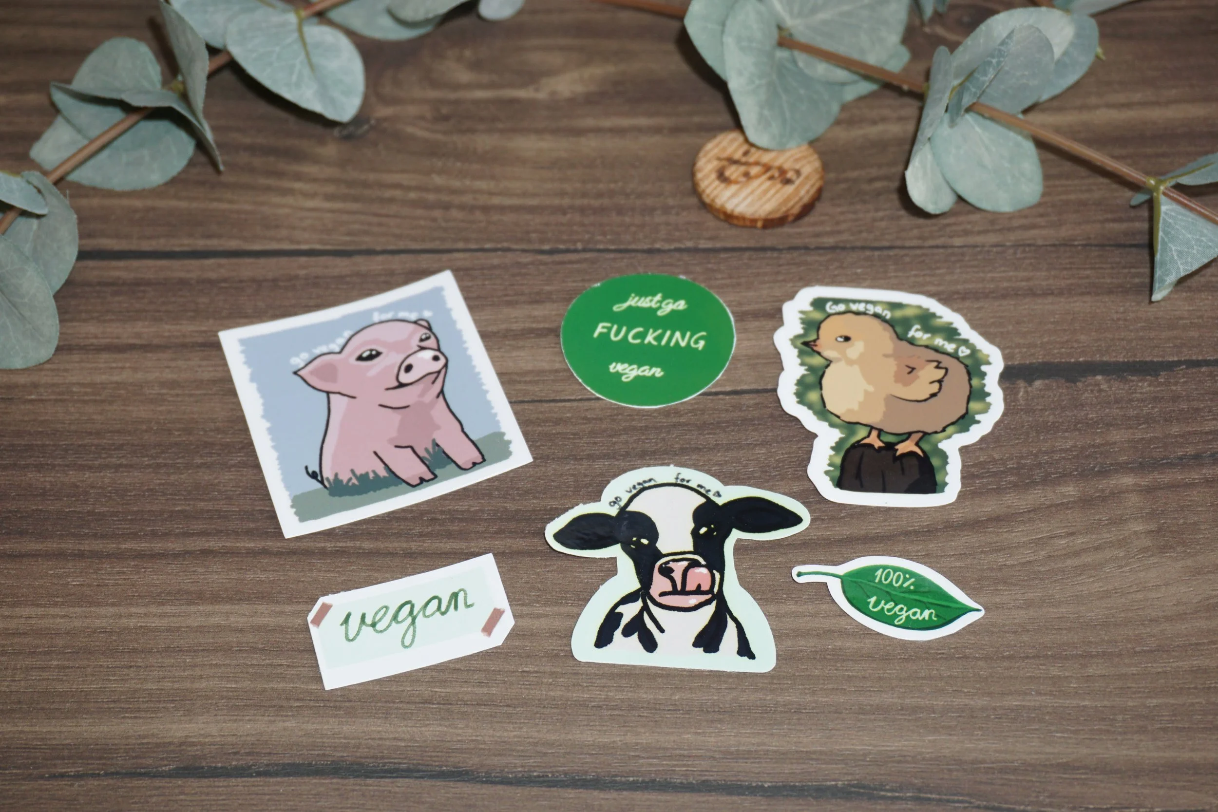 Vegane Sticker