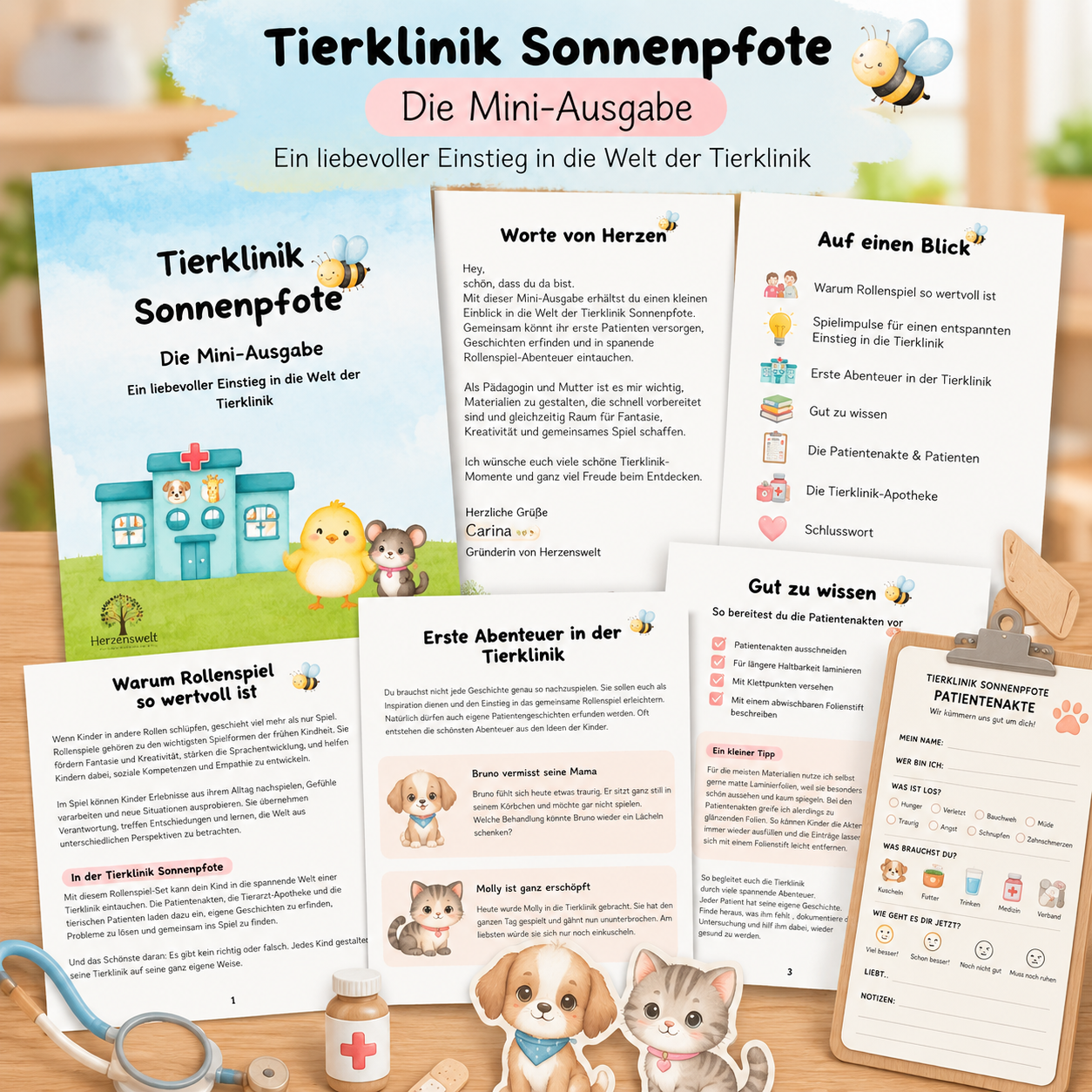 Mini Ausgabe Tierklinik Sonnenpfote