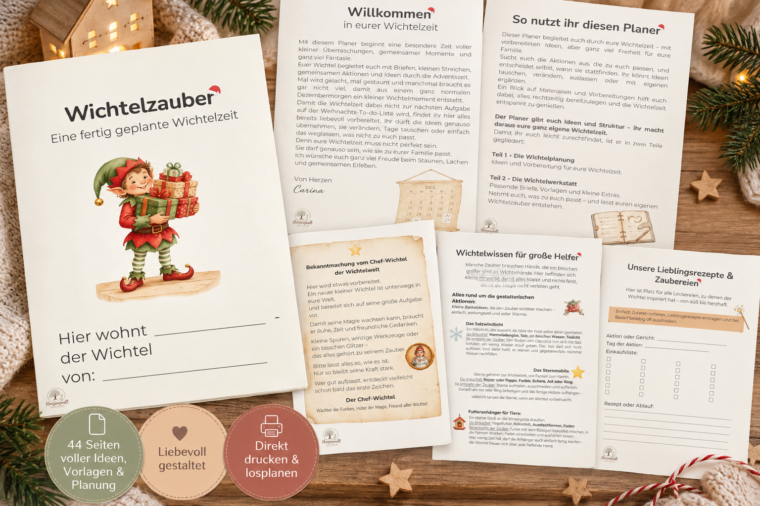 Wichtelzeit - Komplettplaner