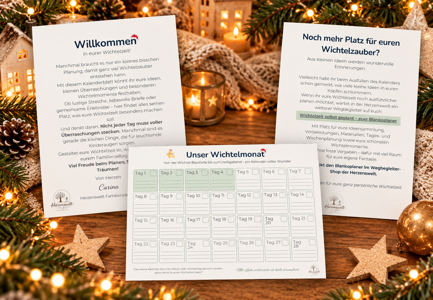 Freebie - Unser Wichtelmonat